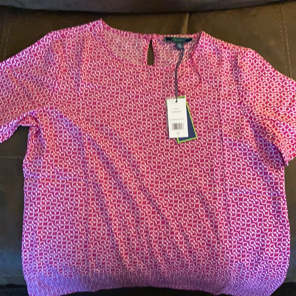 Women’s crew neck blouse size small